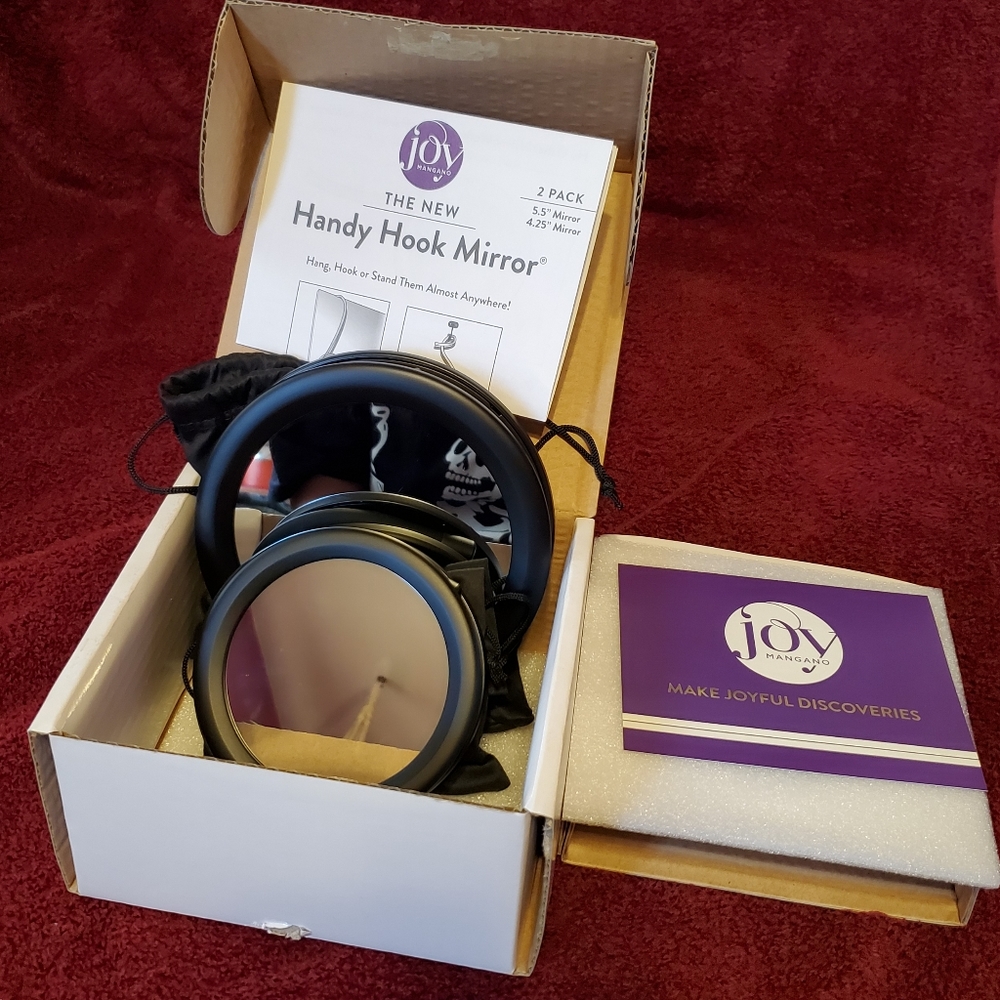 Joy Mangano Handy Hook Mirror (2PK)